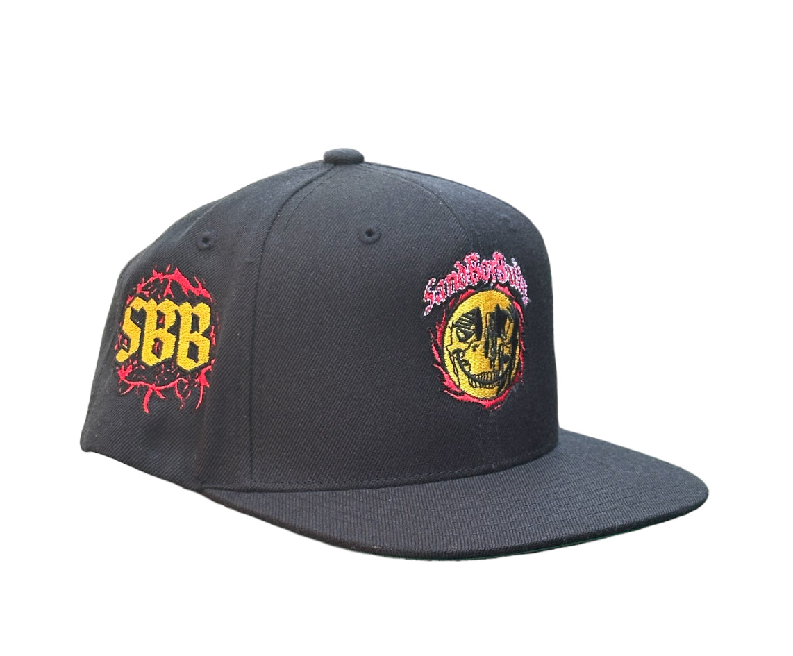 Skully Flame Snapback