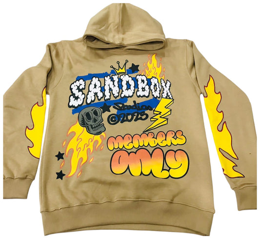 Tan Members Only Hoodie
