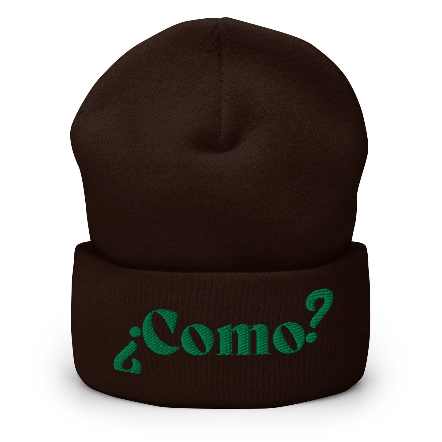 ¿Como? Signature Knit Beanie - SandBoxBullyShop