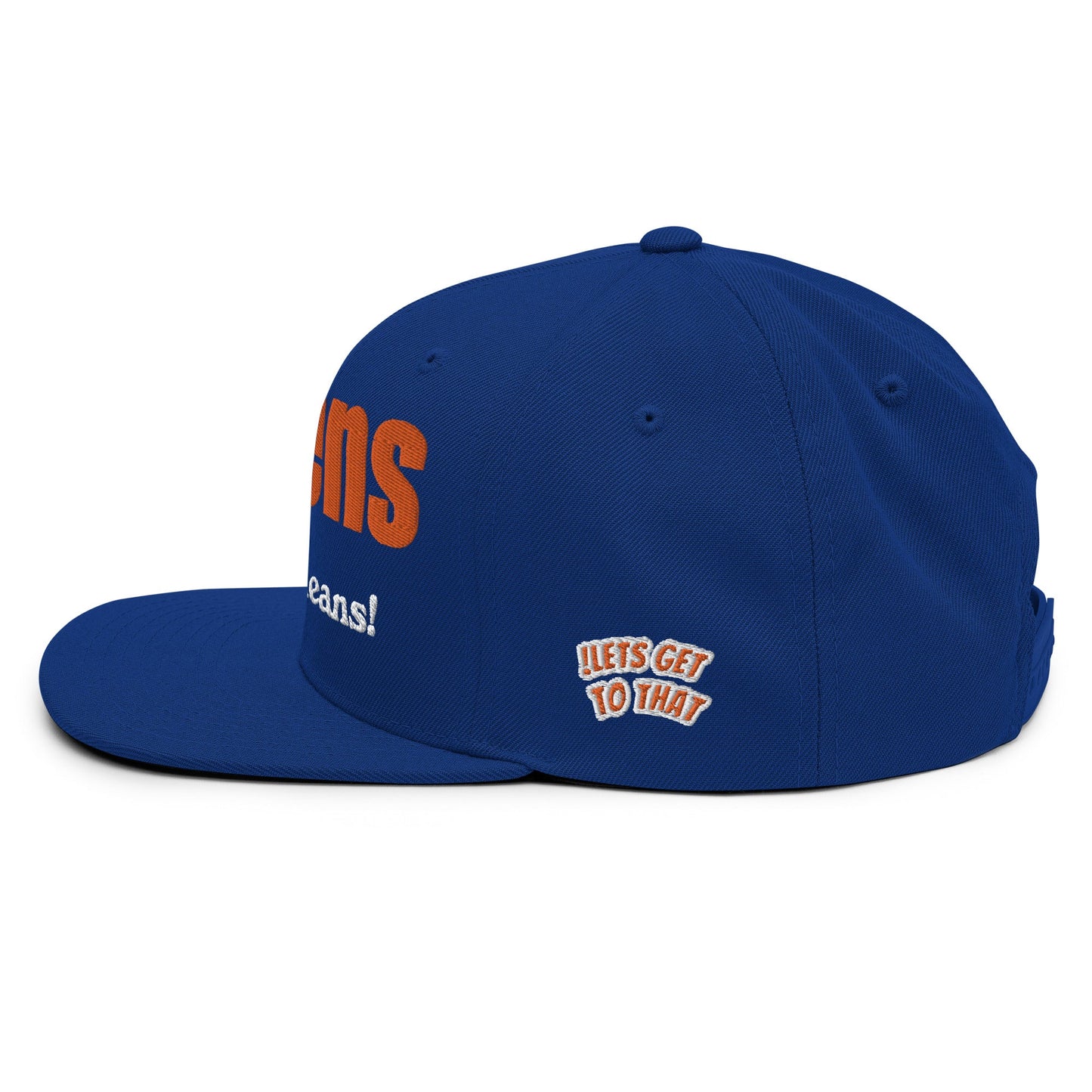 QU Royal Snapback - SandBoxBullyShop