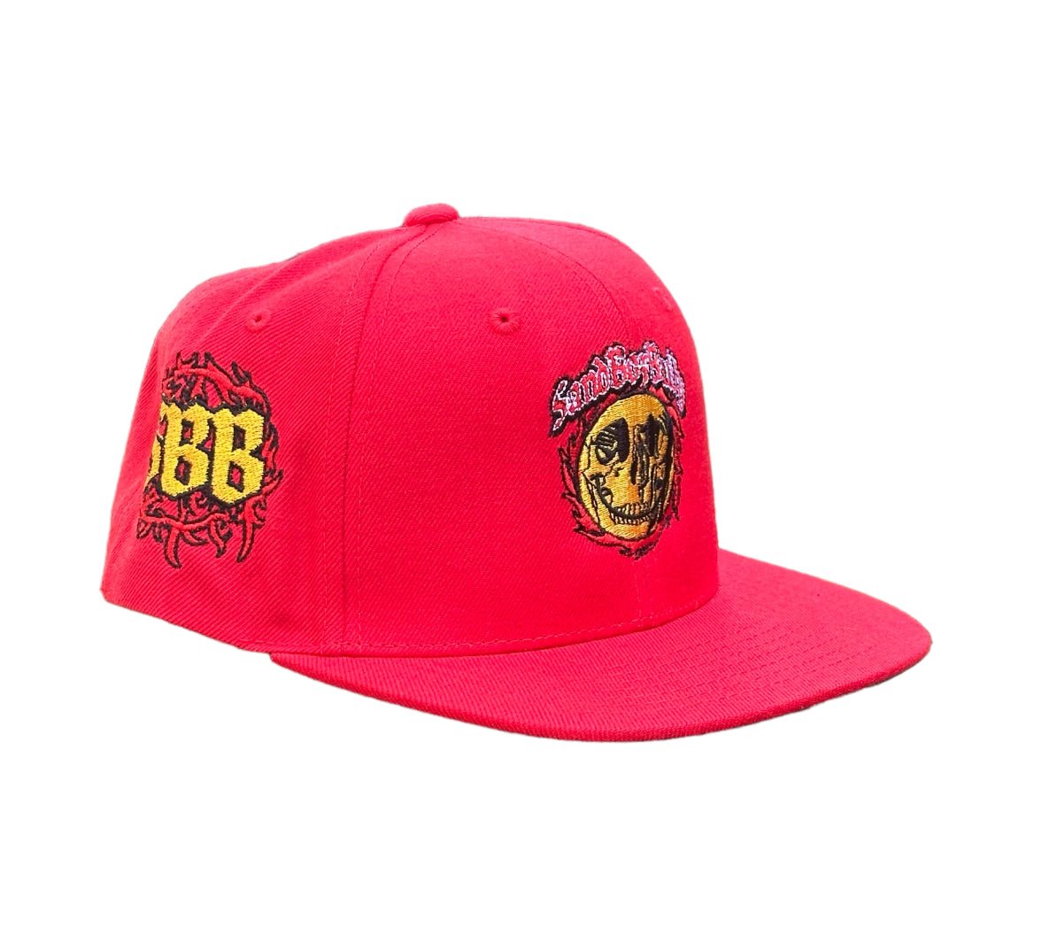 Skully Flame Snapback - SandBoxBullyShop