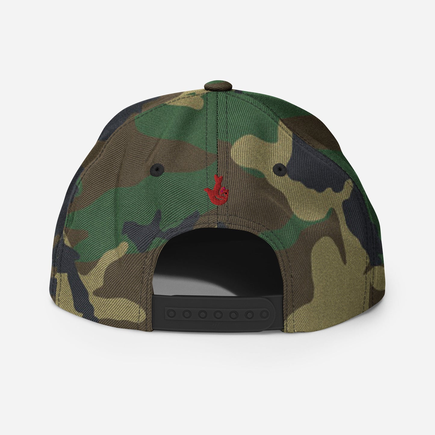 Camo LM Puff Print Snapback W/Hat Pin